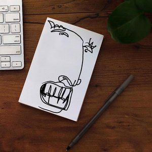 10 MEMO PADS  | Ten  3" x 5", Unruled pads | 100 Sheets | White | Unruled | Home